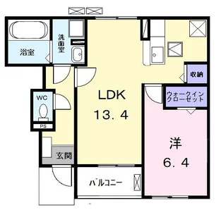 フォルトゥーナIV【1階】の間取り