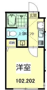 ラ・シャンス古淵【2階】の間取り