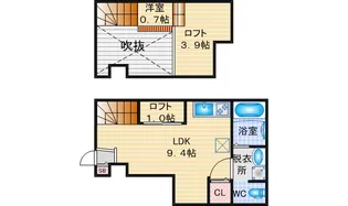 Velo SOTOYAMA【1階】の間取り