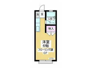 U&I南大塚【1階】の間取り