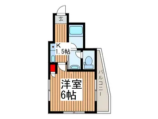 コーポ八重【3階】の間取り
