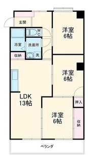 エミナンス弥富が丘【1階】の間取り