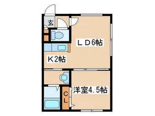 エスタシオンI【3階】の間取り