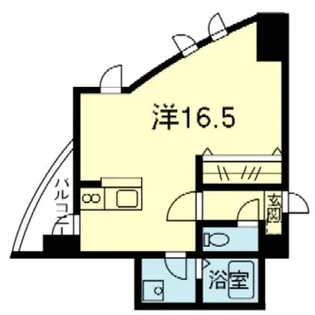 GR夢飾人【4階】の間取り