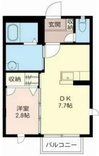 ルミエールIII【2階】の間取り
