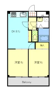 グランデアコール【4階】の間取り