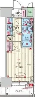 ファーストフィオーレ尼崎グランウエスト【11階】の間取り