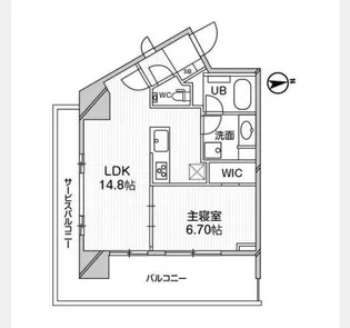 M白金台【9階】の間取り