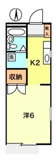 スティーラ富士見【1階】の間取り