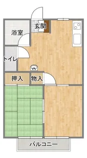 プルミエーム泉【2階】の間取り