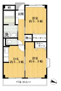 グレイスハイツイトウ【2階】の間取り