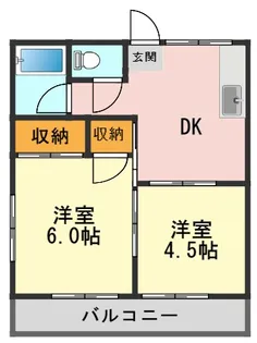 KFLAT【1階】の間取り