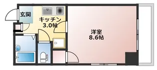 エンゼルハート加古町【5階】の間取り