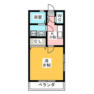 カルムメゾンS【2階】の間取り
