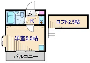 シュルンベール【1階】の間取り