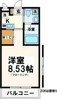 コンフォートヒルズ【1階】の間取り