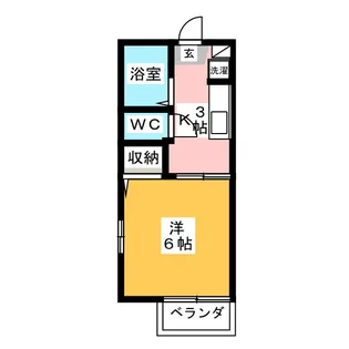 サン・アルテール【2階】の間取り