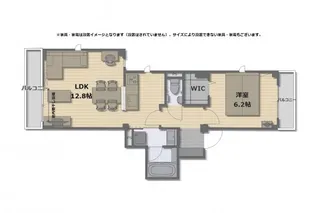 Prendre(プランドール)杉並宮前【3階】の間取り