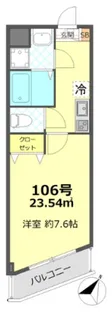 エステ阿佐ヶ谷【1階】の間取り