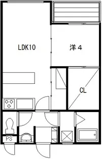Blume Honcho【1階】の間取り