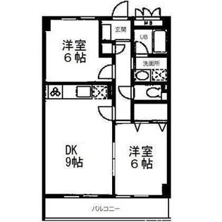 ユングフラウ【1階】の間取り