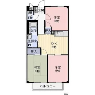 Surplus 阿漕 B【2階】の間取り