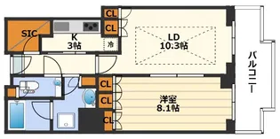 グランフロント大阪オーナーズタワー【4階】の間取り
