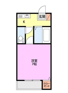 SAJA-Maple【1階】の間取り
