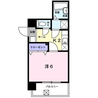 Fortune’s桜上水【4階】の間取り