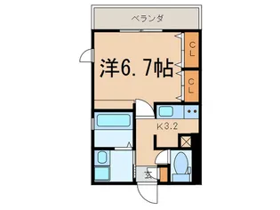 Grandio K【2階】の間取り