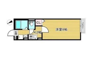 グレイスハイム【1階】の間取り