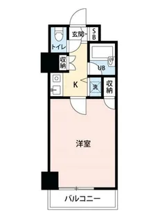 ステラレジデンス横浜【5階】の間取り