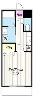 セレーノKIRIKUBO【1階】の間取り