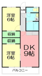 マルニマンション【2階】の間取り