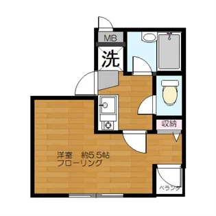 ストーリア末広【2階】の間取り