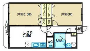 エトワール【2階】の間取り