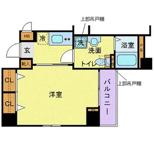 フェニックス日本橋浜町壱番館【2階】の間取り
