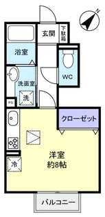 エトワール八千代中央【1階】の間取り