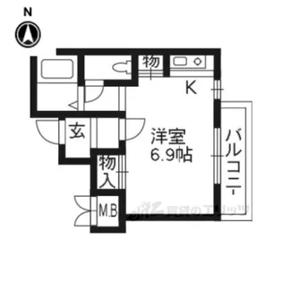 ハウス6【2階】の間取り