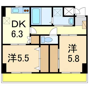 View residence【8階】の間取り