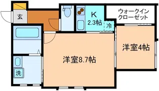 アルヴェール【2階】の間取り