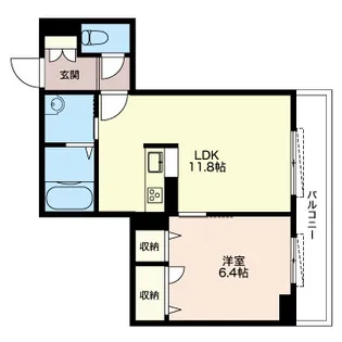コリーヌ湘南【3階】の間取り