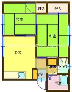 コーポ太陽【2階】の間取り
