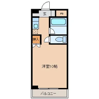 サンハイツミウラ【3階】の間取り
