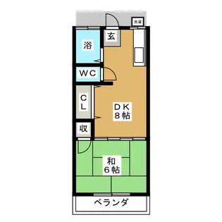 コーポ緑風【2階】の間取り