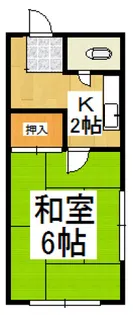 第二上薗荘【2階】の間取り