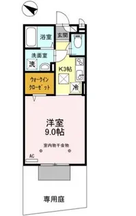 サルール I番館【1階】の間取り