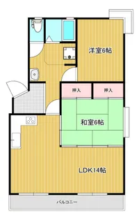 カーサフラグランテ【3階】の間取り