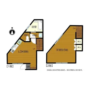 神奈川県平塚市御殿3【一戸建】の間取り