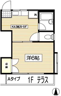 メゾン成城【1階】の間取り